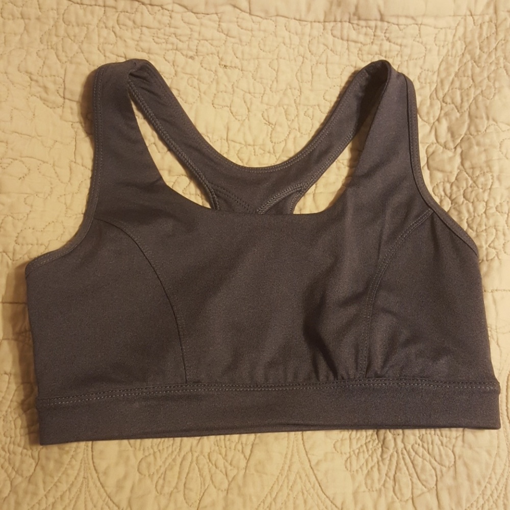 Women's Gray Sports Bra